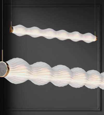 现代吊灯3D模型下载